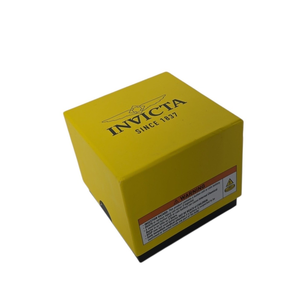 Invicta Specialty Mens Watch 45576 Gold Dial Two Tone Stainless Steel New in Box - Picture 2 of 2
